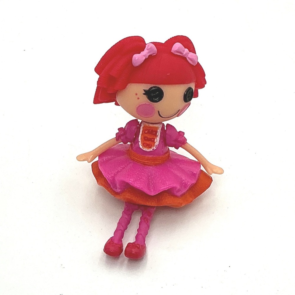 Lalaloopsy Mini Doll Rosy Bumps 'N' Bruises Pink Orange Nurse Figure 3 Inch